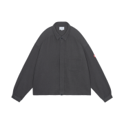 Cav Empt Cotton Gauze Short Shirt Jacket Charcoal - 26SS