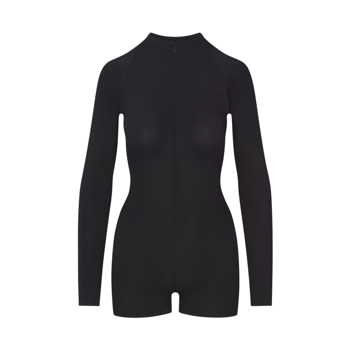 (W) 나이키스킴스 에어리 롱슬리브 원피스 NSKM 옵시디언((W) NikeSKIMS Airy Long-Sleeve One-Piece NSKM Obsidian)