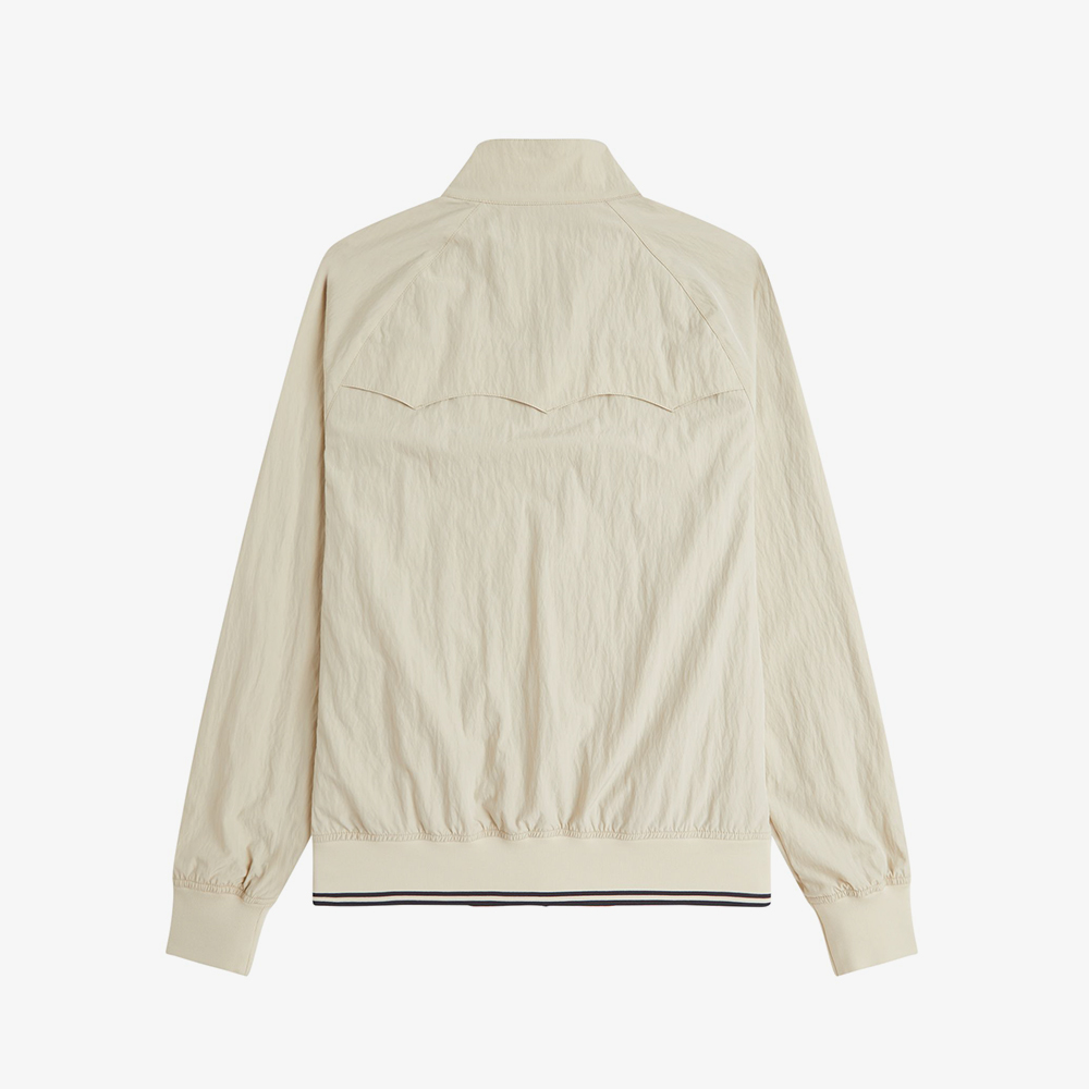 프레드페리 크링클 해링턴 재킷 오트밀(Fred Perry Crinkle Harrington Jacket Oatmeal) - 6