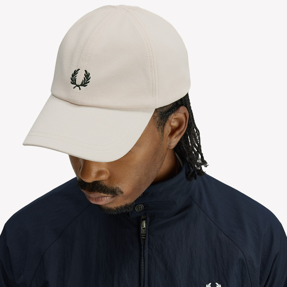 프레드페리 피케 클래식 캡 에크루 그래스루츠(Fred Perry Pique Classic Cap Ecru Grassroots) - 3