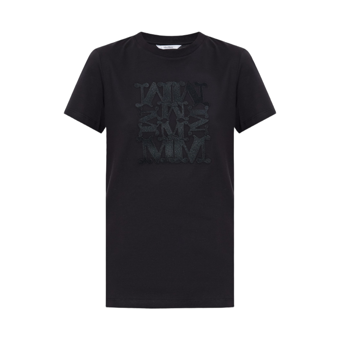 (W) 막스마라 브라보 티셔츠 블랙((W) Max Mara Bravo T-Shirt Black)