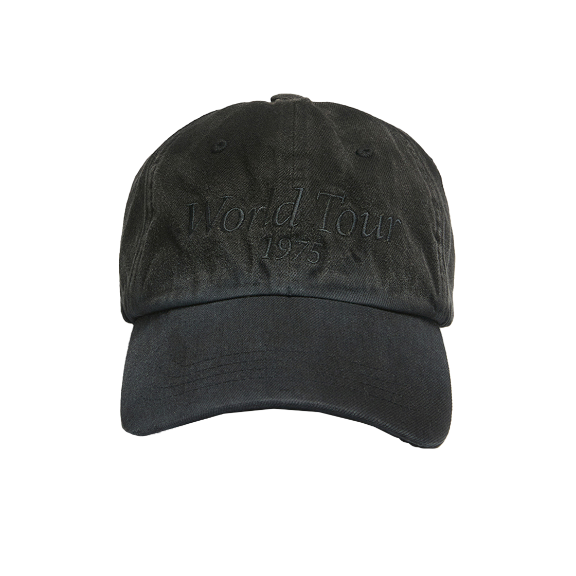 엠엠아이씨 월드 투어 캡 워시드 블랙(MMIC World Tour Cap Washed Black)