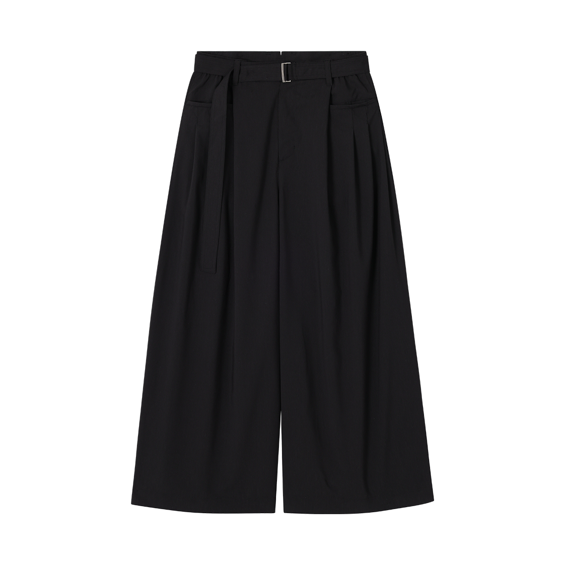 송지오 컬렉션 엣지폴드 볼륨 팬츠 블랙(SONGZIO COLLECTION Edgefold Volume Pants Black)