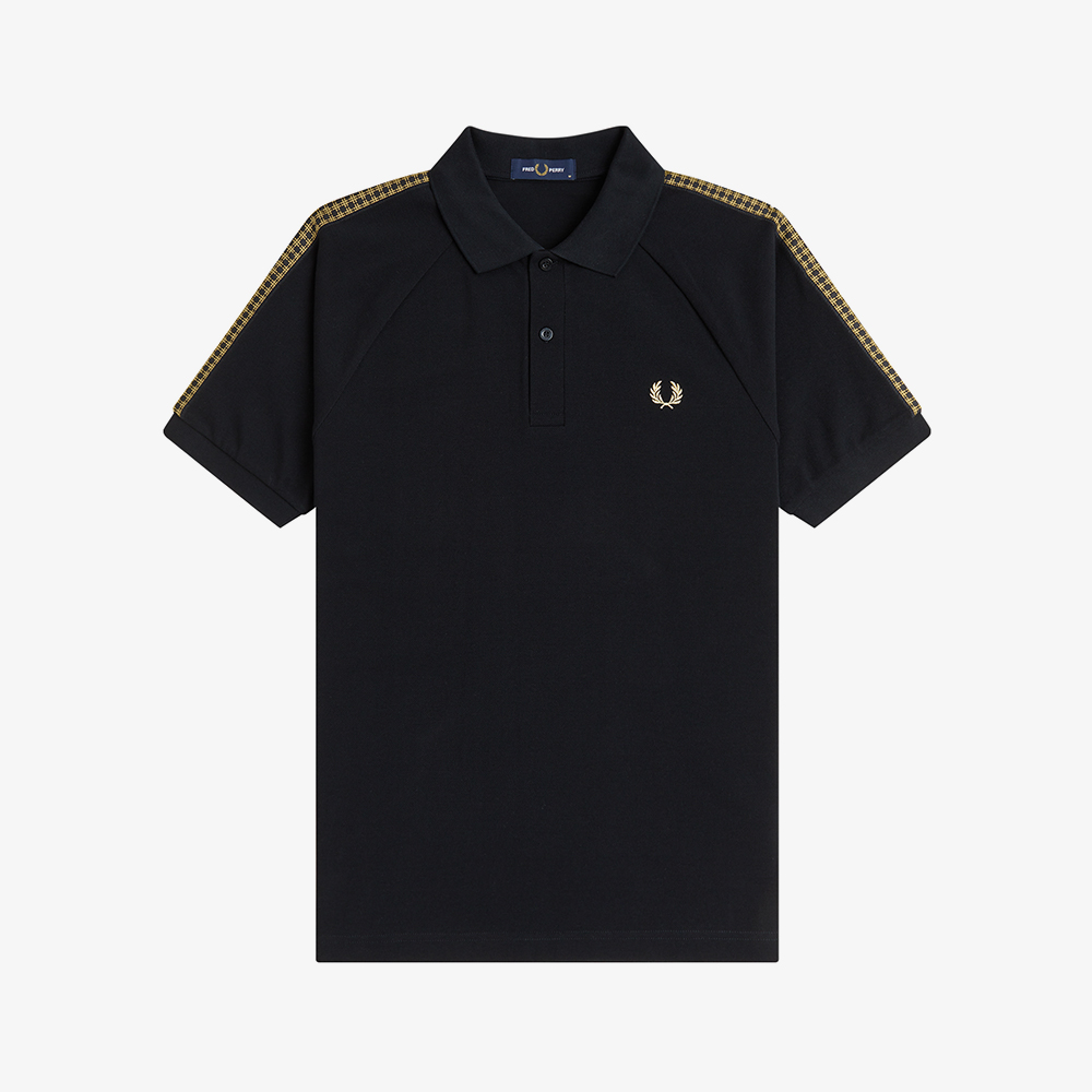 프레드페리 크로스 테입 폴로 셔츠 블랙(Fred Perry Cross Tape Polo Shirt Black) - 5