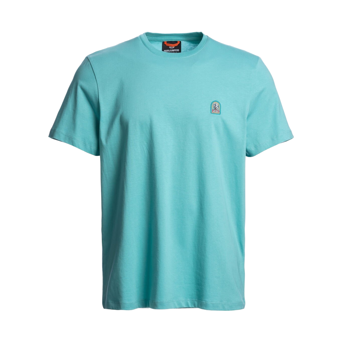 26SMPMTSER010522 Parajumpers Patch T-Shirt Aqua - 26SS