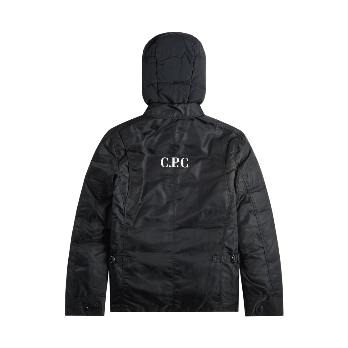 준야 와타나베 x C.P. 컴퍼니 나일론 고글 자켓 블랙(Junya Watanabe x C.P. Company Nylon Twill Goggle Jacket Black) - 2