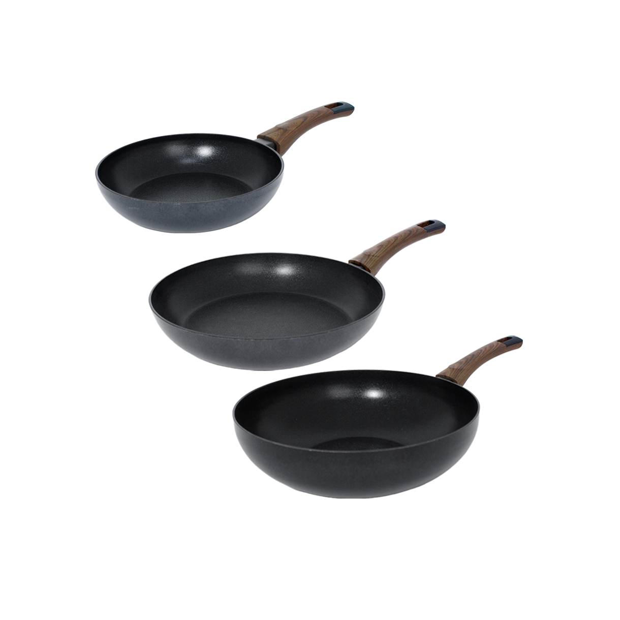 실바트 까리노 IH 인덕션 프라이팬 3종 세트 24팬+28팬+28웍(Silvat Carino IH Induction Frying Pan Set of 3 24 Pan + 28 Pan + 28 Wok)