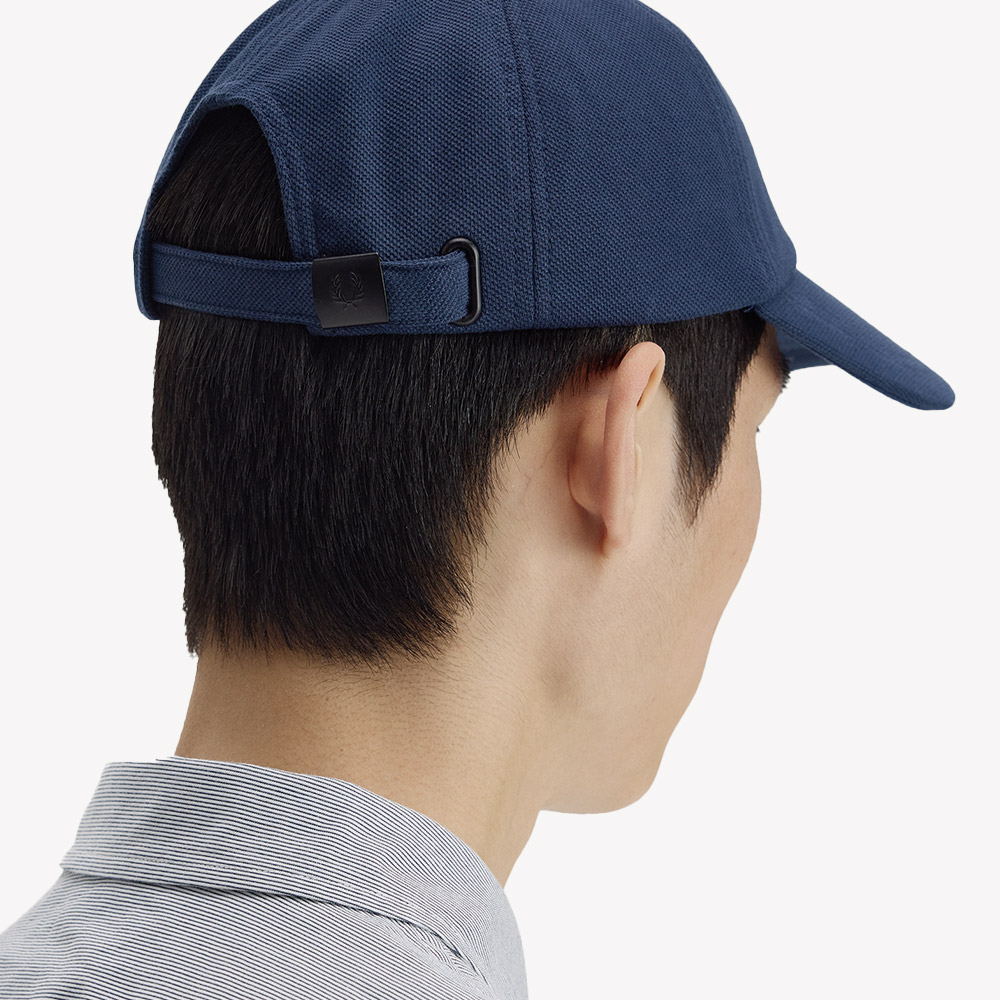 프레드페리 피케 클래식 캡 테니스블루 딥민트(Fred Perry Pique Classic Cap Tennis Blue Deep Mint) - 4