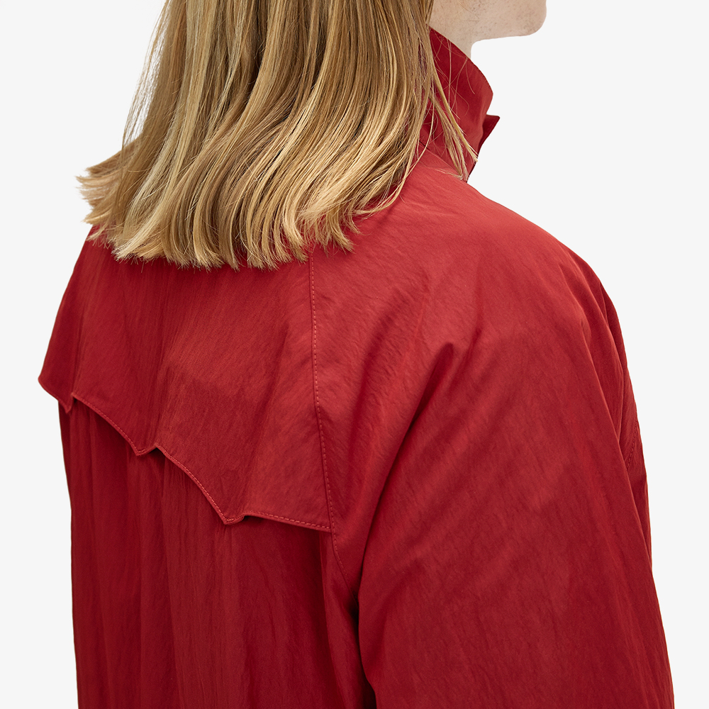 프레드페리 크링클 해링턴 재킷 번트레드(Fred Perry Crinkle Harrington Jacket Burnt Red) - 4