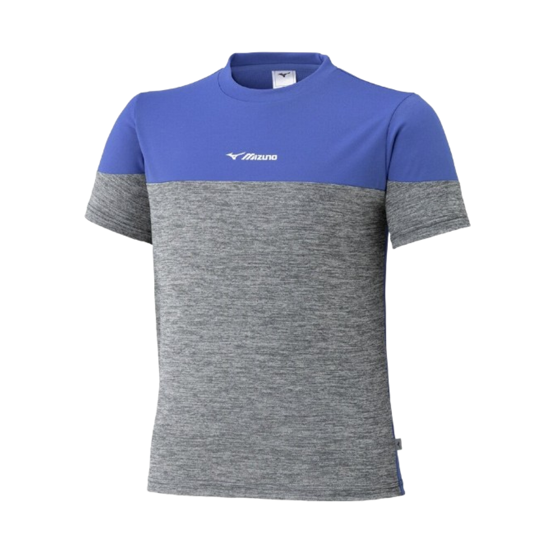 32MAD42104 (Kids) Mizuno Gachi T-Shirt Light Grey Duzzling Blue
