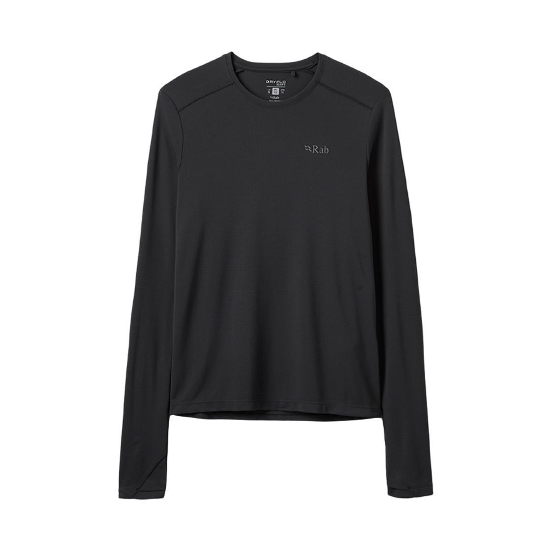 RABQCC23BLK008 Rab Force LS Tee Wmns Black