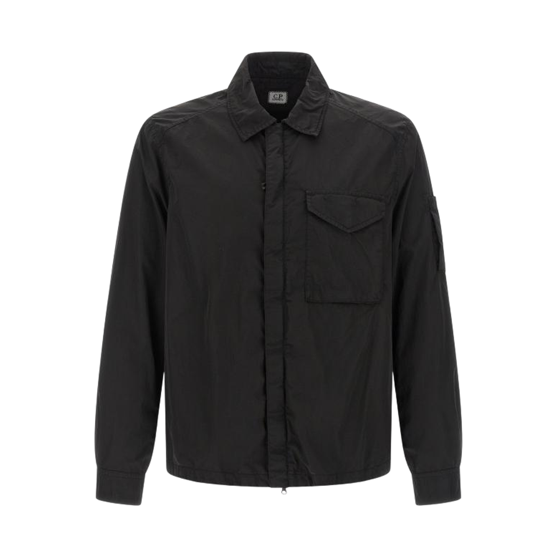 RSCMOS710A005904G999 C.P. Company Zipped Lens Overshirt Black - 26SS