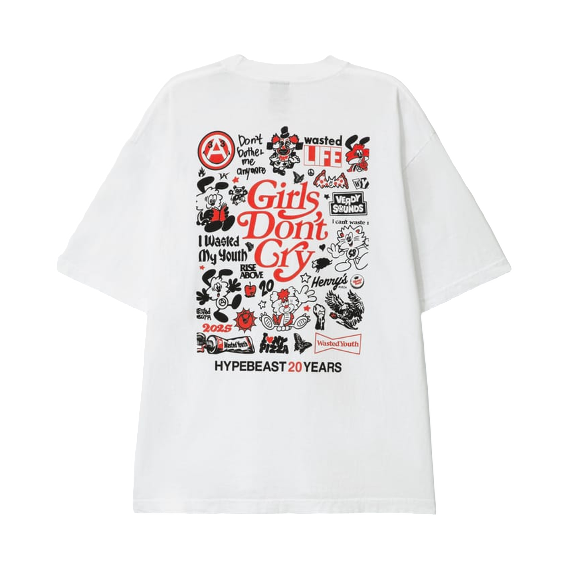 베르디 x 하입비스트 20주년 기념 티셔츠 화이트(Verdy x Hypebeast 20th Anniversary T-Shirt White) - 2
