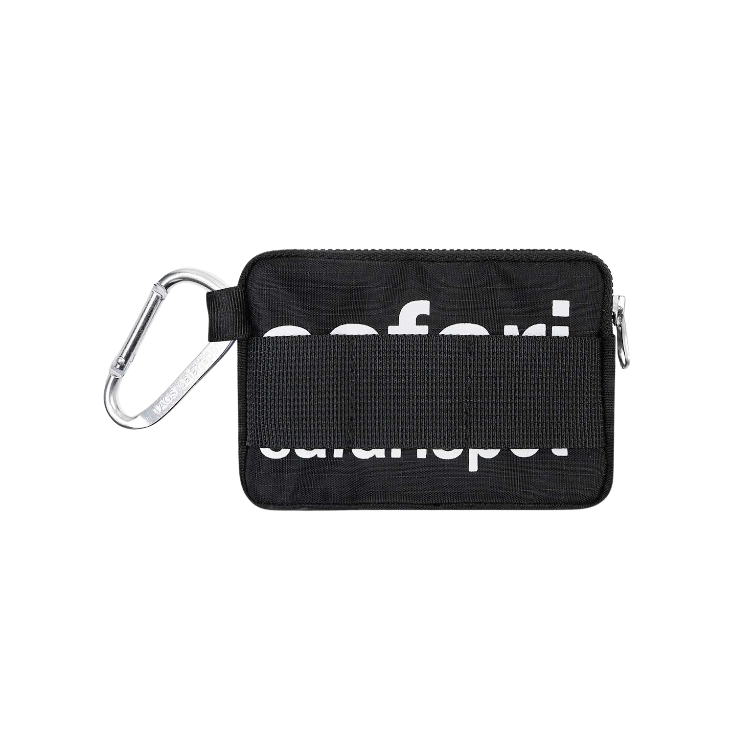 [KREAM 단독] 사파리스팟 베이직 사파리 키링 카드 월렛 블랙([KREAM 단독] Safarispot Basic Safari Keyring Card Wallet Black)