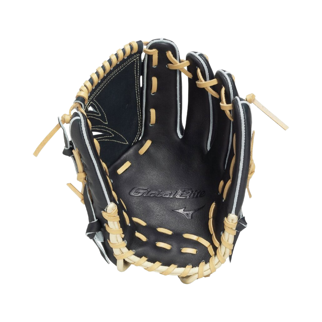 (키즈) 미즈노 글로벌 엘리트 프로페셔널 셀렉션 소프트볼 스가노 타입 글러브 D 블루 블론드((Kids) Mizuno Global Elite Professional Selection Softball Sugano Type Glove D Blue Blonde) - 2