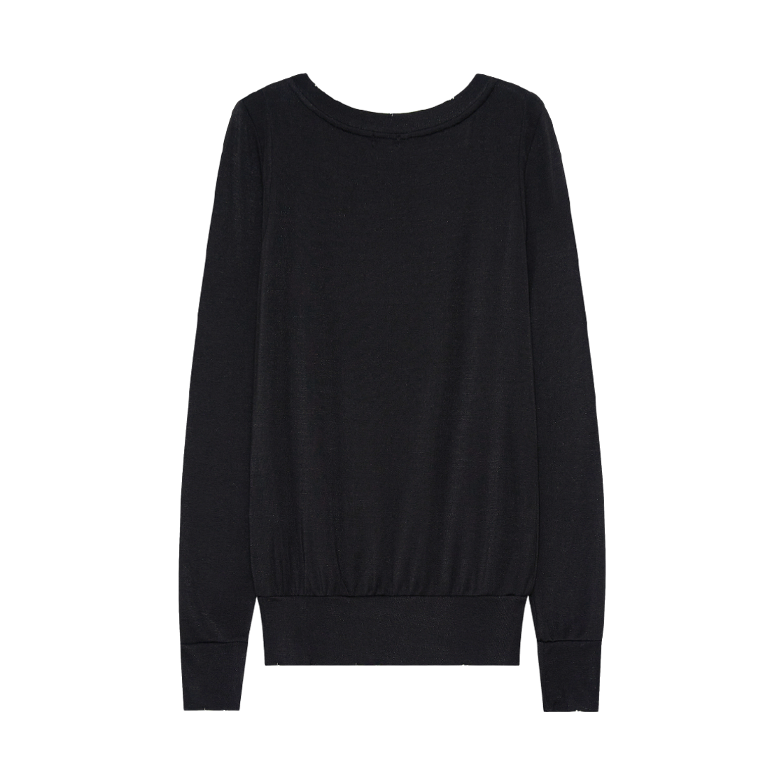 본네 비디드 플런지 넥 탑 블랙(Bonnae Beaded Plunge Neck Top Black) - 2