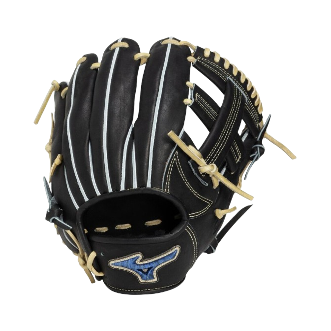 미즈노 글로벌 엘리트 프로 하드볼 내야수용 GE-M46 타입 글러브 9 블랙 블론드(Mizuno Global Elite Pro Hardball Infielder's GE-M46 Type Glove 9 Black Blonde) - 1