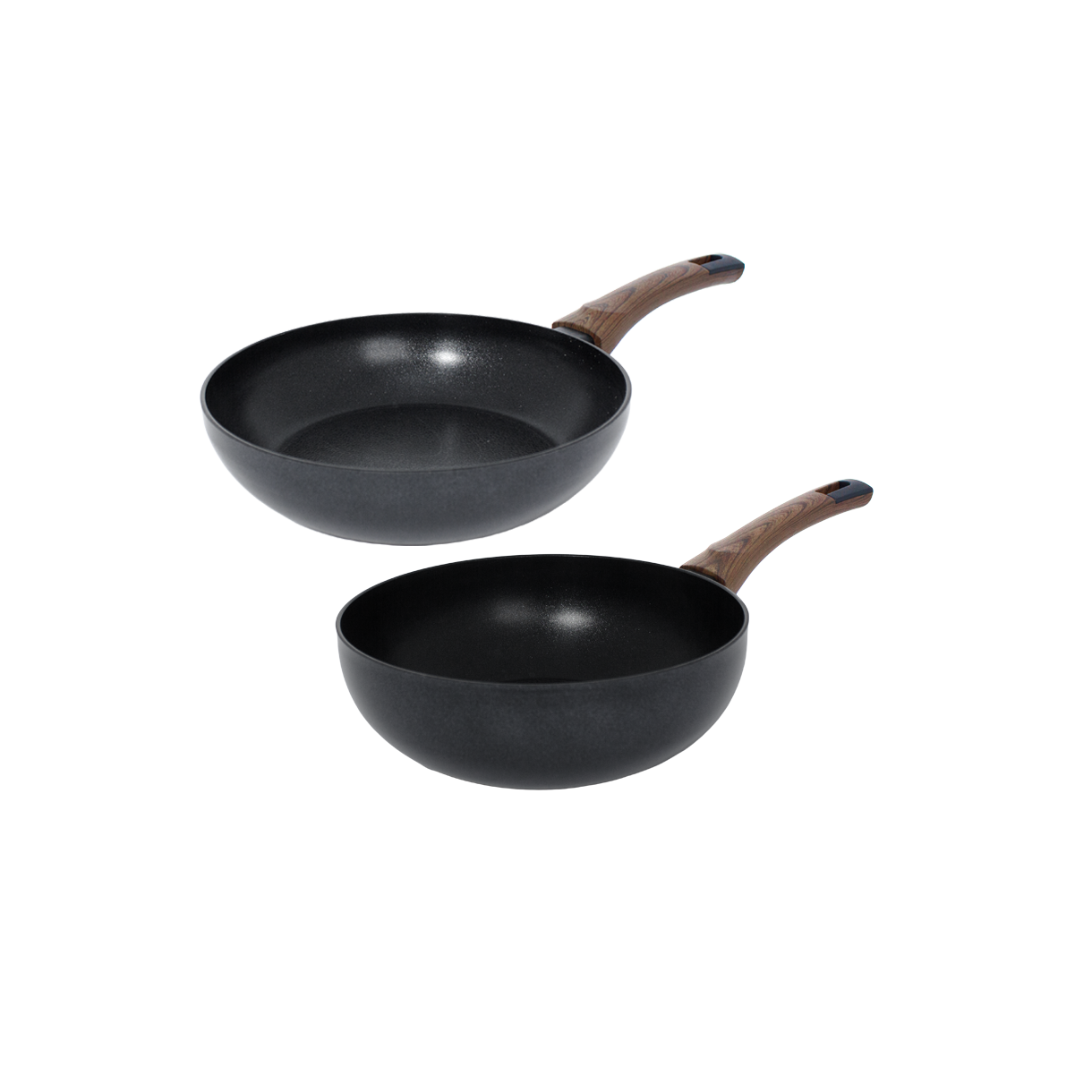실바트 까리노 IH 인덕션 프라이팬 2종 세트 24팬+24웍(Silvat Carino IH Induction Frying Pan Set of 2 24 Pan + 24 Wok)