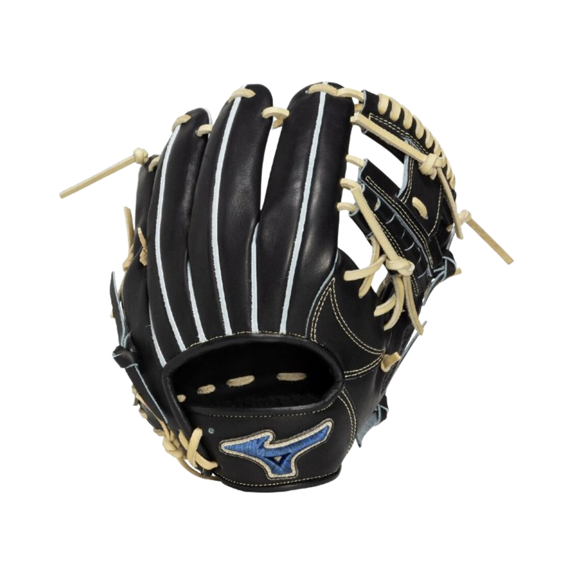 미즈노 글로벌 엘리트 프로 하드볼 내야수용 GE-DP6 글러브 10 블랙 블론드(Mizuno Global Elite Pro Hardball Infielder's GE-DP6 Glove 10 Black Blonde)
