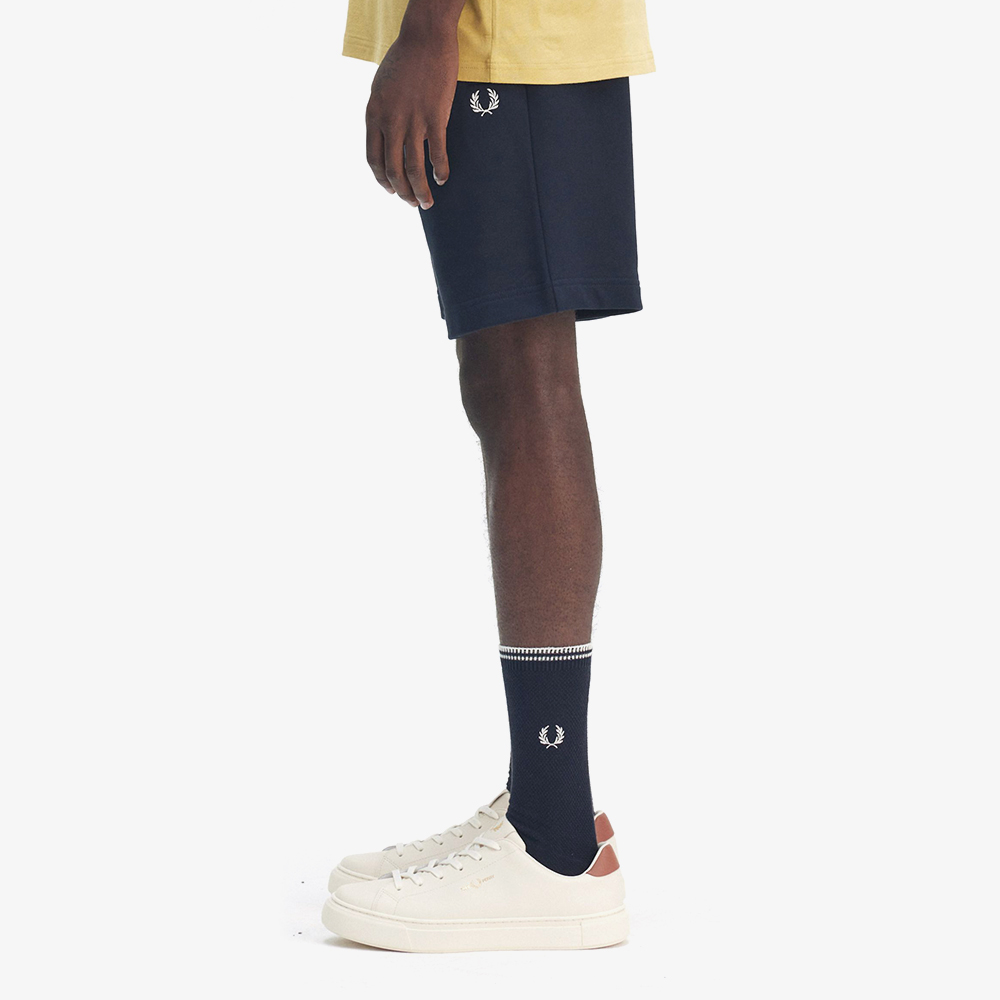 프레드페리 클래식 스웻 쇼츠 네이비(Fred Perry Classic Sweat Short Navy) - 4