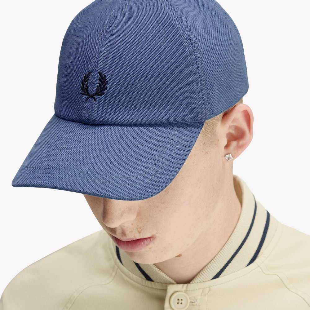 [KREAM 단독] 프레드페리 피케 클래식 캡 에이스블루 테니스블루([KREAM 단독] Fred Perry Pique Classic Cap Ace Blue / Tennis Blue) - 3