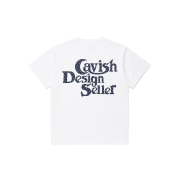 CAVISH W Star Seller Logo SS Tee White