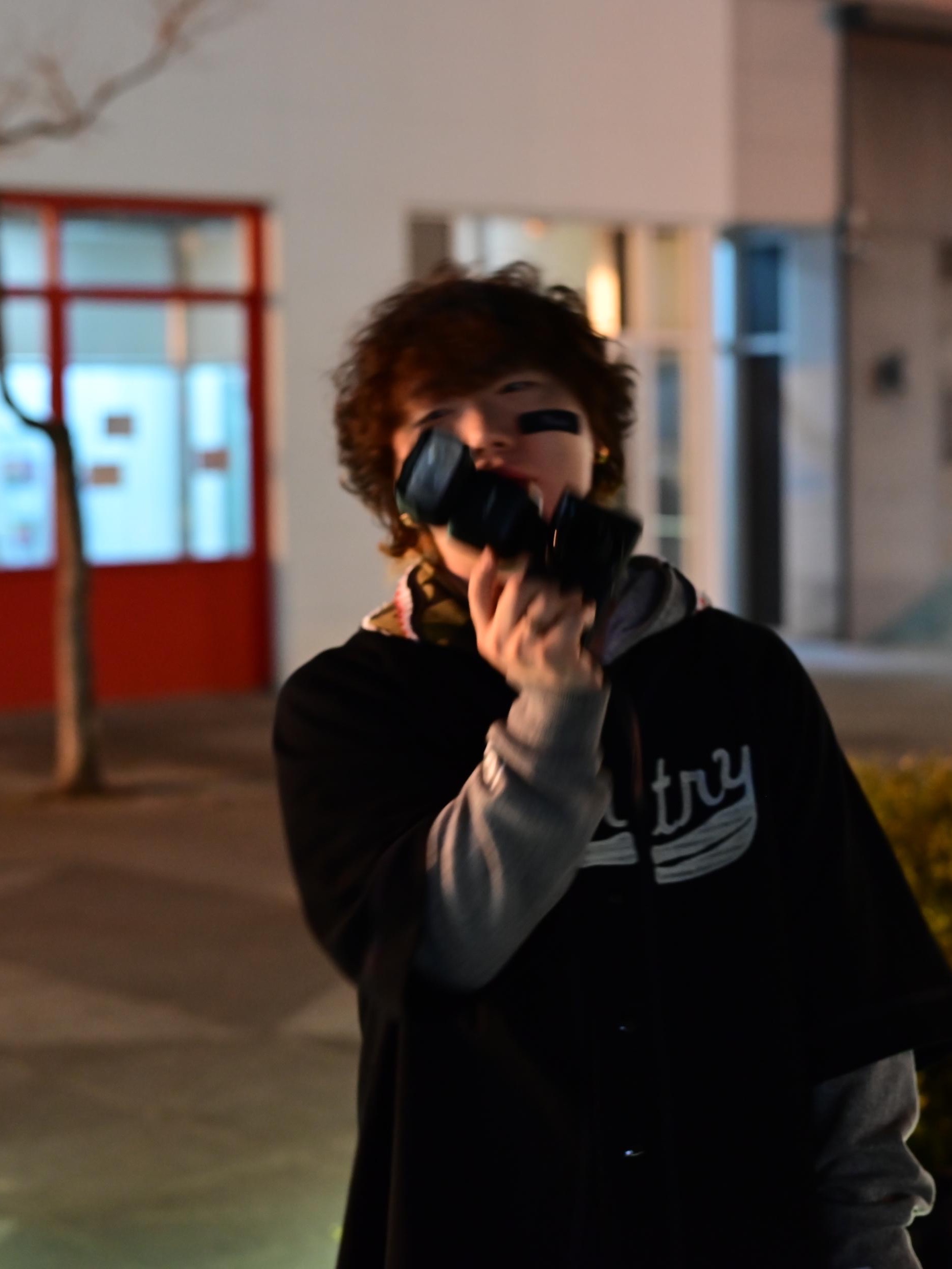 Kapital Baseball Bone Shirt Black 착용 스타일 - 2