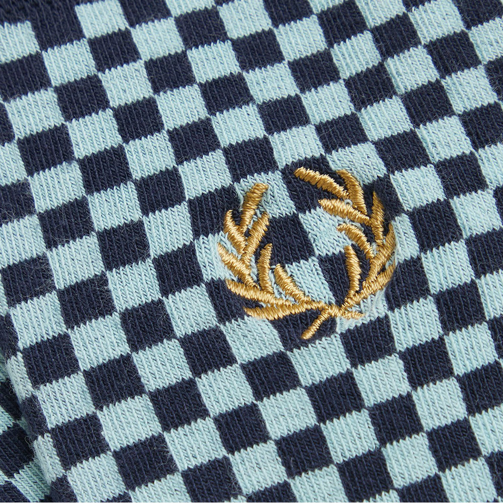 프레드페리 마이크로 체커보드 삭스 다크 에어포스(Fred Perry Micro Chequerboard Sock Dark Airforce) - 4