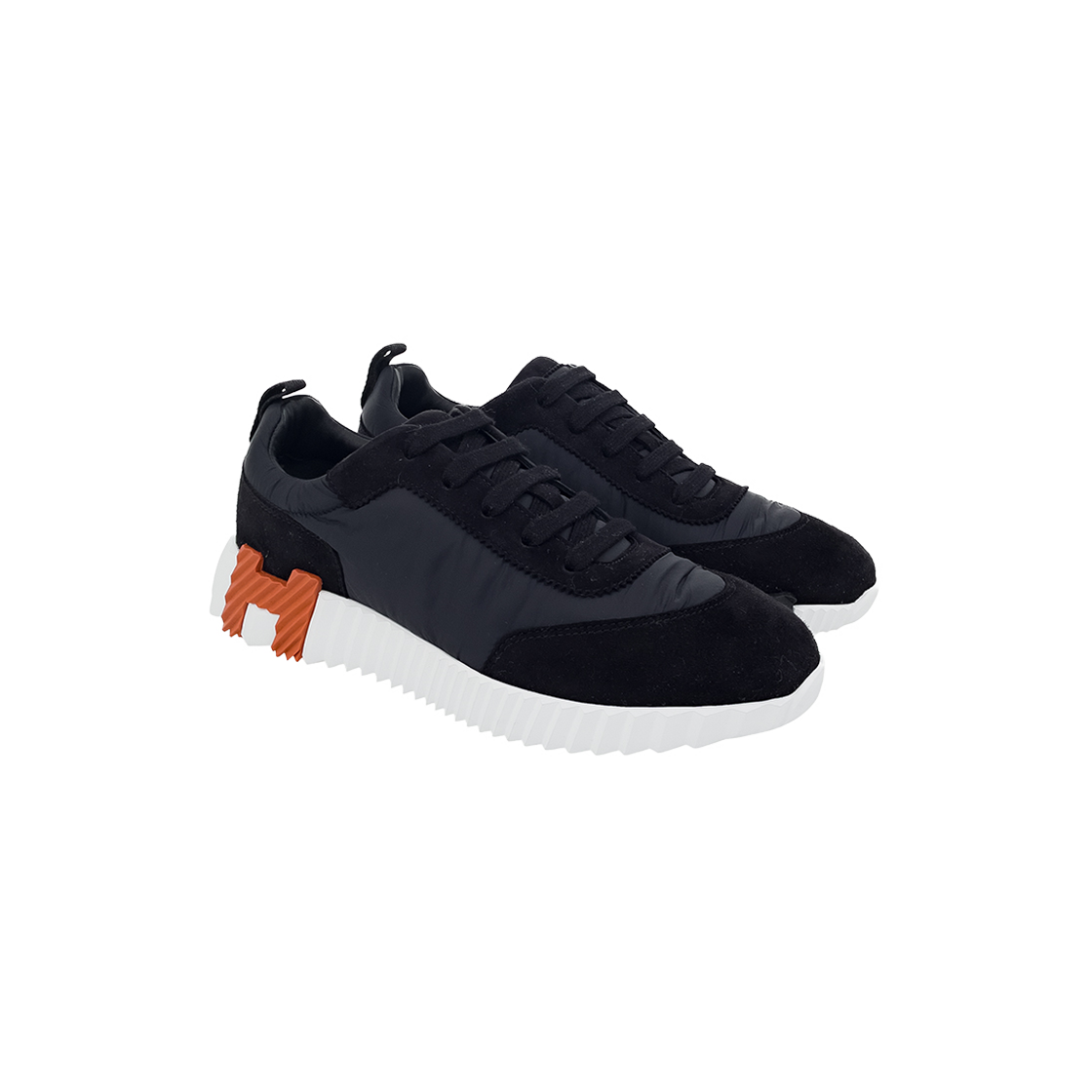 ITU6M863BIHJ Hermes Bouncing Sneakers 38.5 Black
