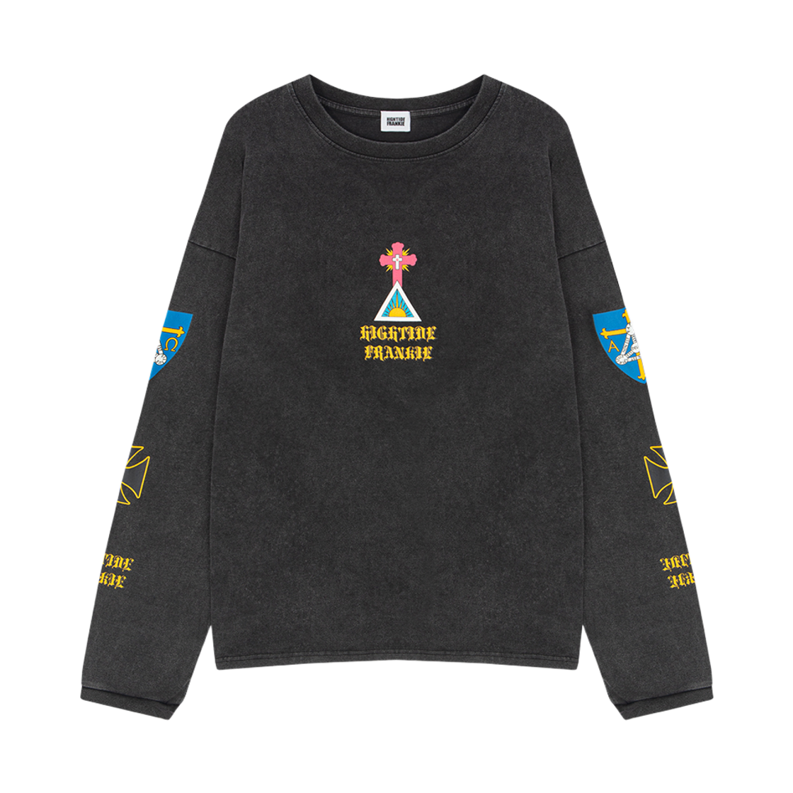 HF26ALT016BK HIGHTIDE FRANKIE Golden Dawn Long Sleeve Black