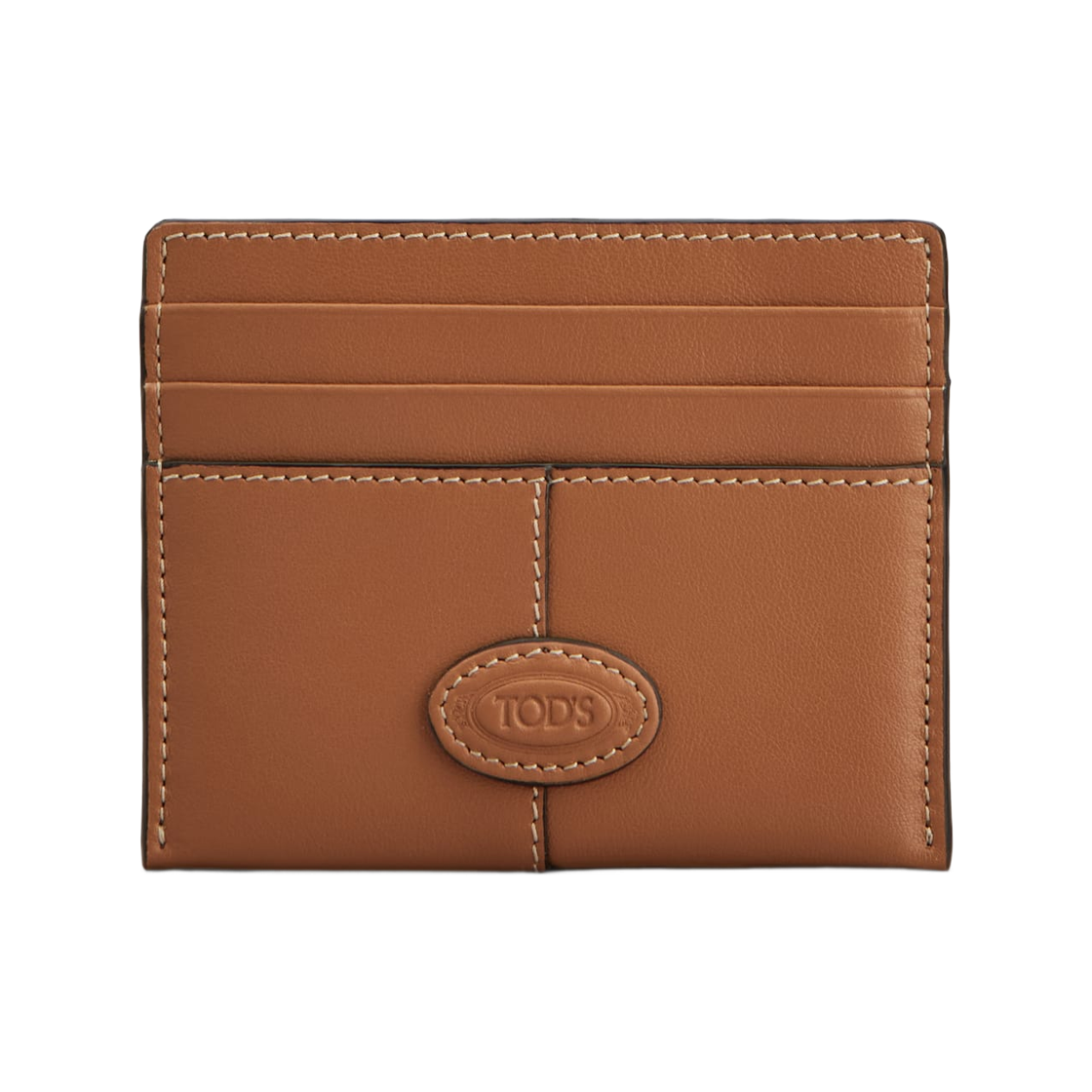 XAMDBS57200RLXS410 Tod's Leather Credit Card Holder Brown