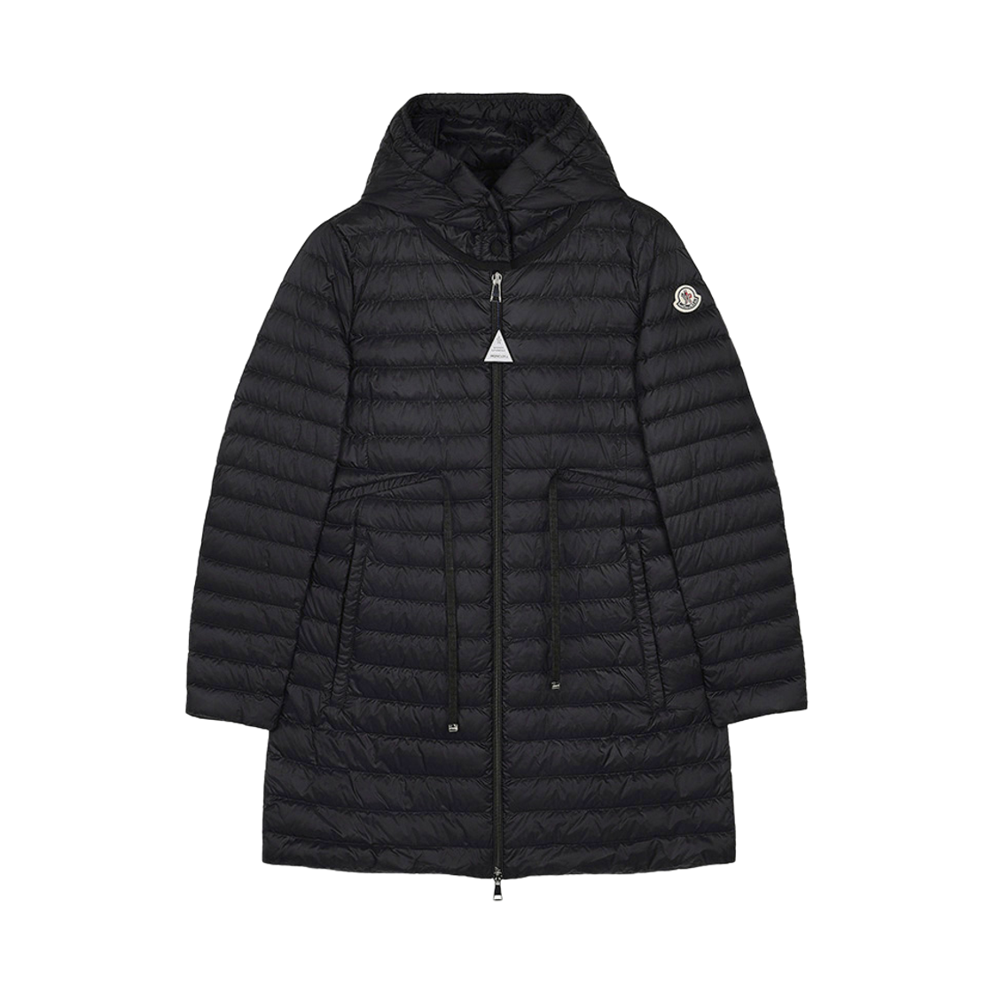 L1-093-1C10100-53048-999 (W) Moncler Barbel Long Puffer Jacket Black - 26SS