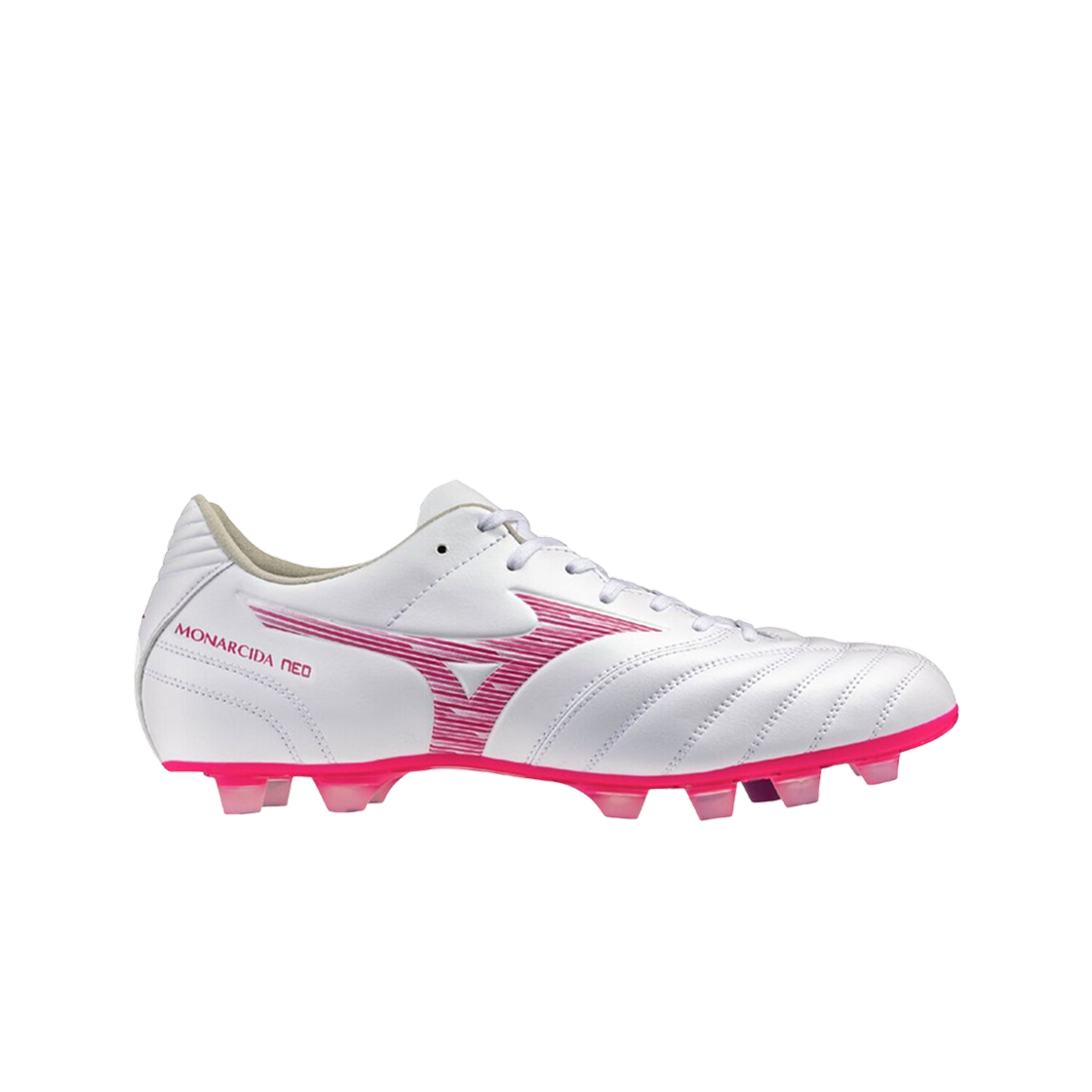 P1GA262364 Mizuno Monarcida Neo III Pro White Pink - 3E Wide