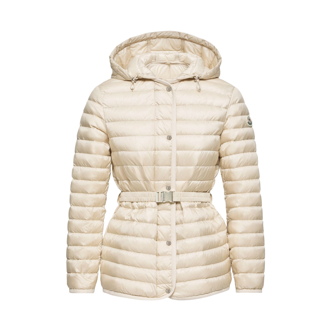L1-093-1A00142-595FE-20F (W) Moncler Oredon Hooded Mid-Length Down Jacket White - 26SS