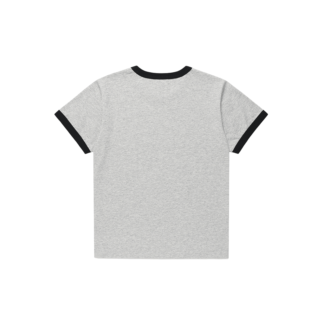 카비시 아플리케 링거 숏슬리브 티셔츠 멜란지그레이(CAVISH Applique Ringer SS Tee Melange Grey) - 2