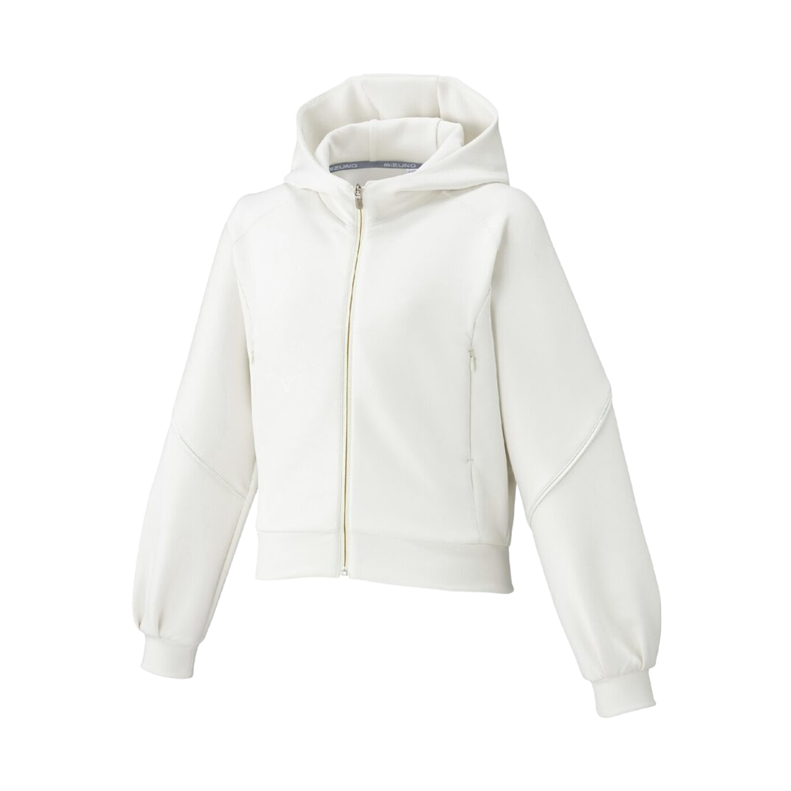 32MCD32502 (W) Mizuno Peach Touch Sweat Hoodie Off White