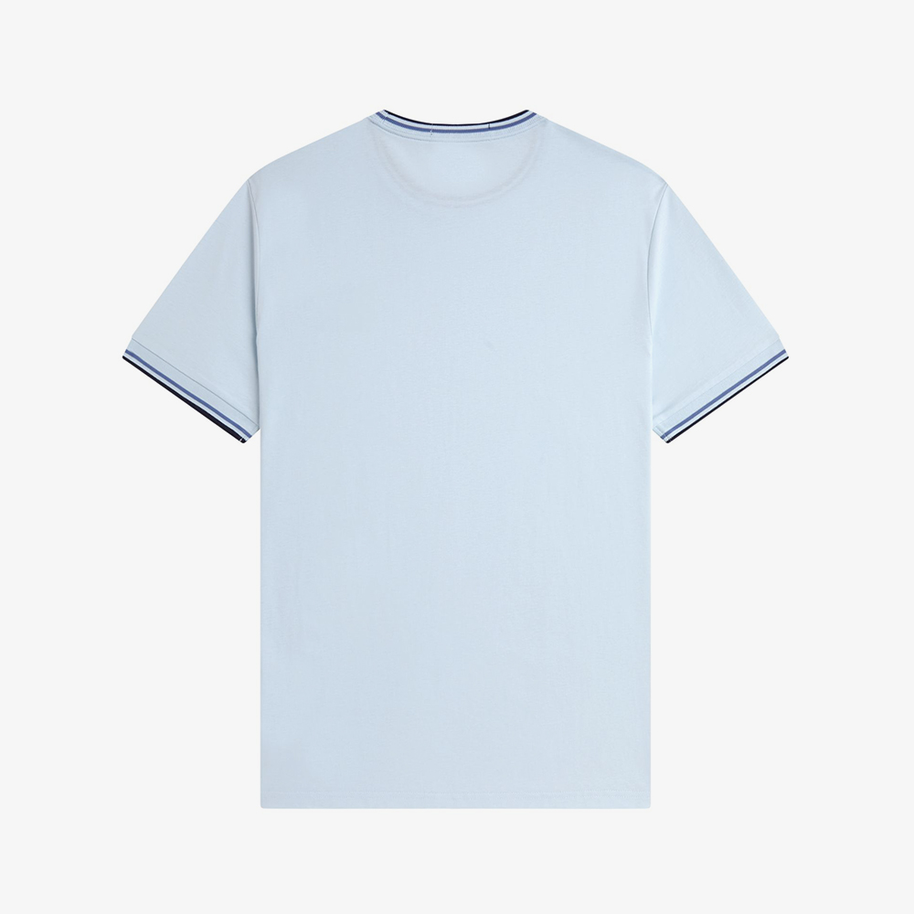 프레드페리 트윈 팁 티셔츠 라이트아이스 에이스블루 네이비(Fred Perry Twin Tipped T-Shirt Light Ice Ace Blue Navy) - 6