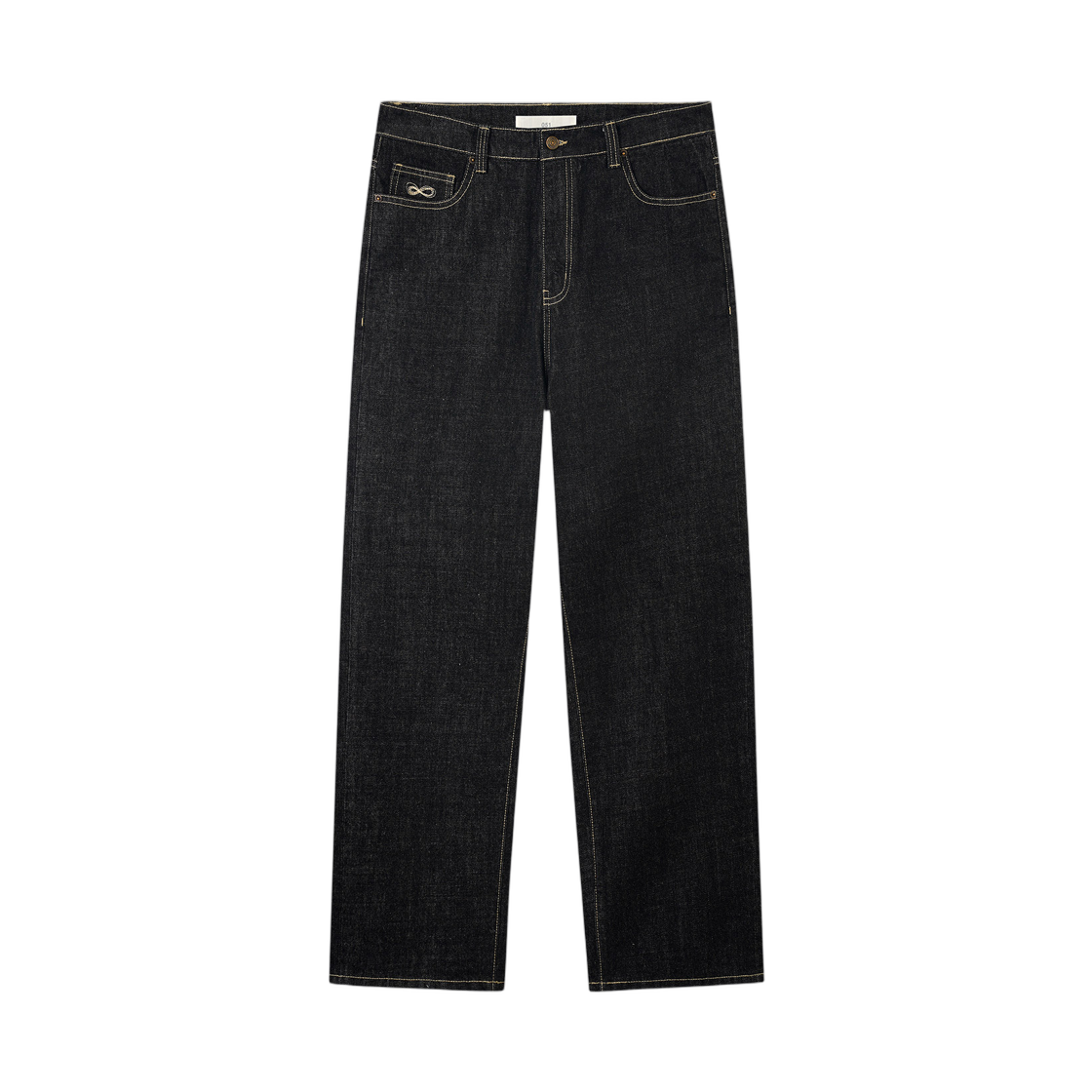 플랙 쿠로키 와이드 데님 다크 인디고(Plac Kuroki Wide Denim Dark Indigo)