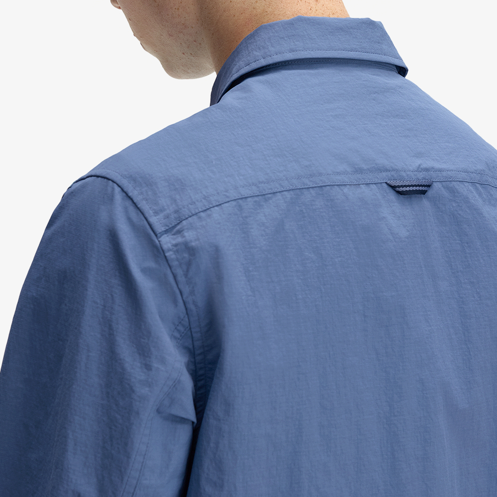 프레드페리 립스탑 포켓 오버셔츠 에이스 블루(Fred Perry Ripstop Pocket Overshirt ACE Blue) - 4
