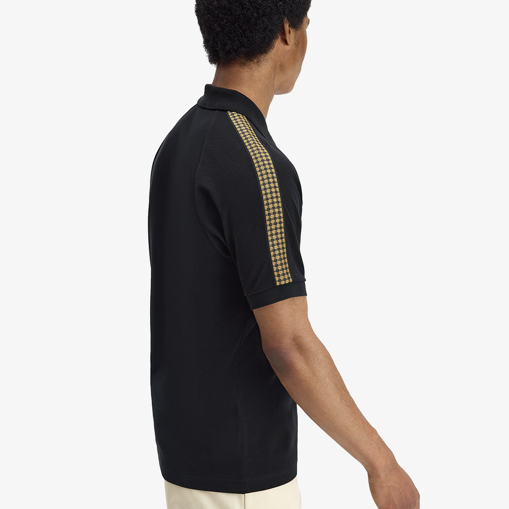 프레드페리 크로스 테입 폴로 셔츠 블랙(Fred Perry Cross Tape Polo Shirt Black) - 4