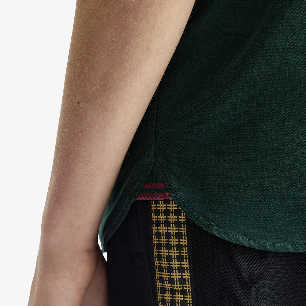 프레드페리 숏 슬리브 옥스포드 셔츠 그래스루츠(Fred Perry S S Oxford Shirt Grassroots) - 4