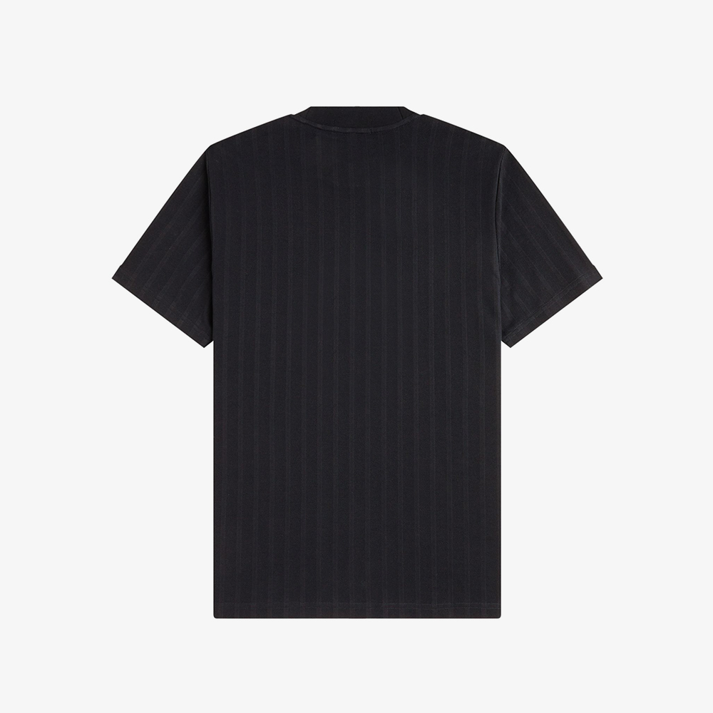 프레드페리 피케 스트라이프 티셔츠 블랙(Fred Perry Pique Stripe T-Shirt Black) - 6