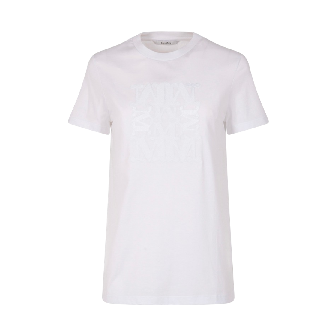 (W) 막스마라 브라보 티셔츠 화이트((W) Max Mara Bravo T-Shirt White)