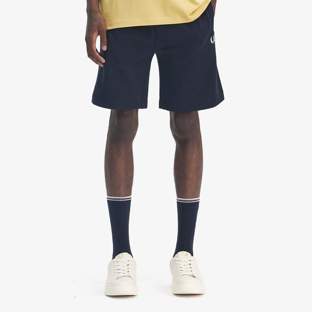 프레드페리 클래식 스웻 쇼츠 네이비(Fred Perry Classic Sweat Short Navy) - 2