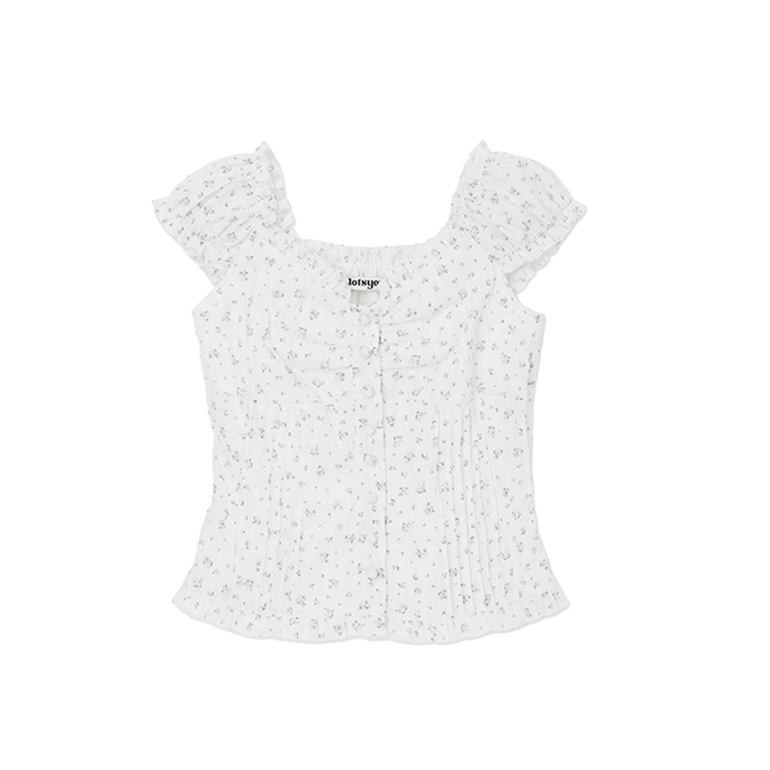 PWTI1BLW168IVY LOTS YOU Ella Blouse Ivory
