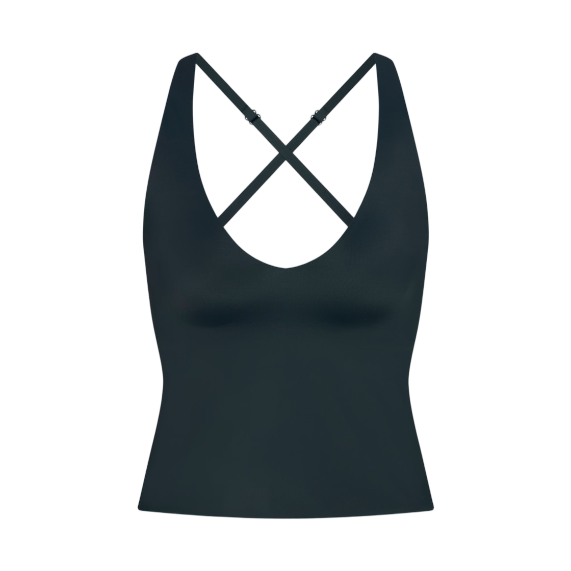 SLSLS8621W-DKT (W) NikeSKIMS Shine V-Neck Tank Top NSKM Dark Teal NSKM Dark Teal