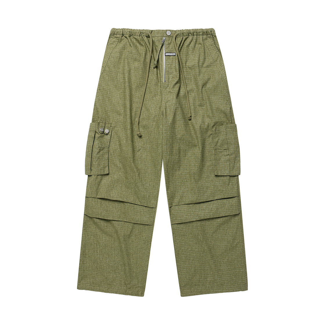 VH2GSFPA20AOL Thevinylhouse Ribstop Over Cargo Pants (W) Olive