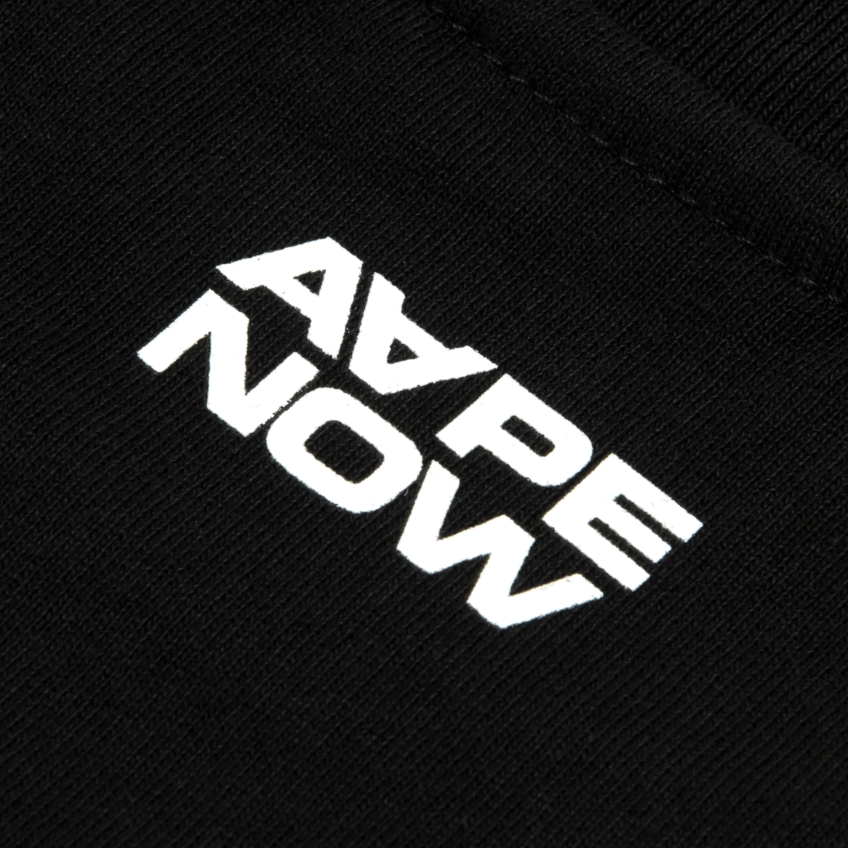 에이프 나우 티 블랙 - 26SS(AAPE Now Tee Black - 26SS) - 4