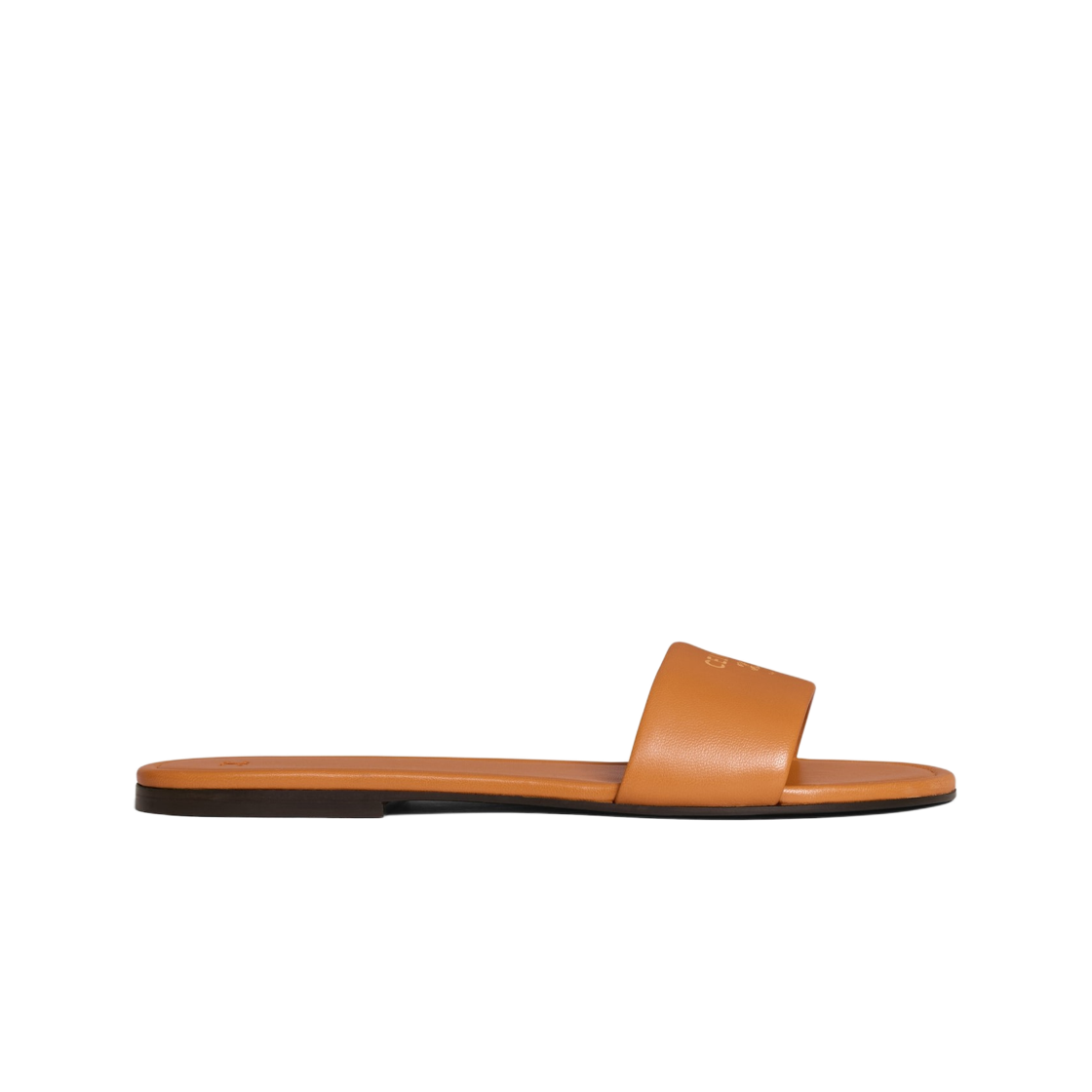 366635268C-03AA (W) Celine Coast Easy Mule in Lambskin Sahara