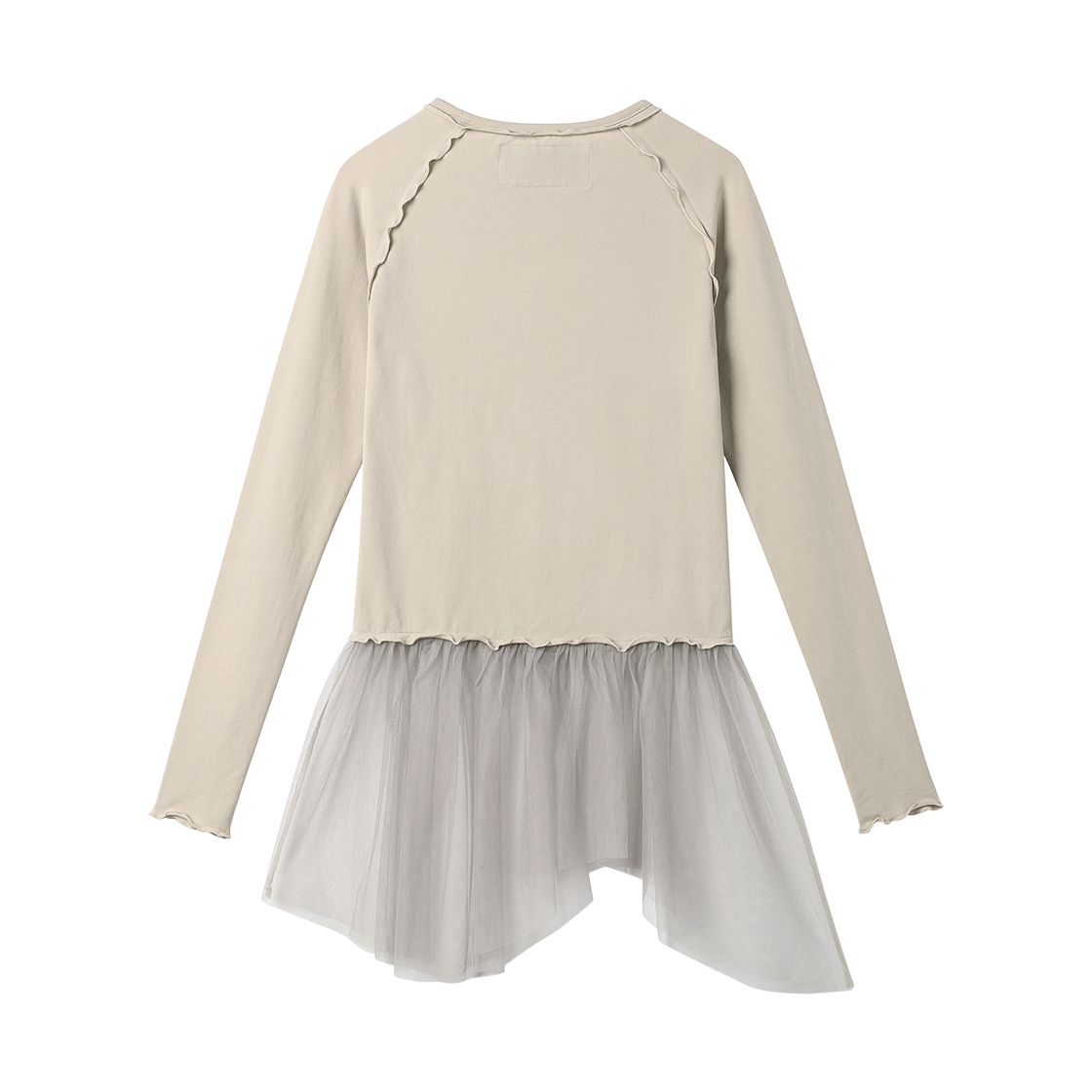 더바이닐하우스 믹스드 발레리나 원피스 (W) 베이지(Thevinylhouse Mixed Ballerina One Piece (W) Beige) - 2